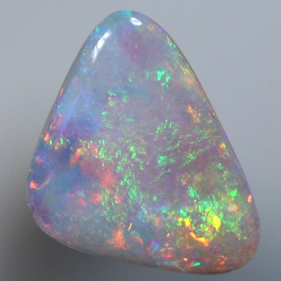 SOLID SEMI BLACK OPAL Crispy colours, red, orange, yellow and green